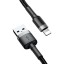 Usb Кабель-зарядка Lightning Baseus Cafule 3м (CALKLF-RG1) черный