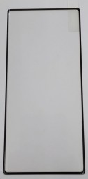 Защитное стекло для Samsung Note 10 3D полный экран черное
