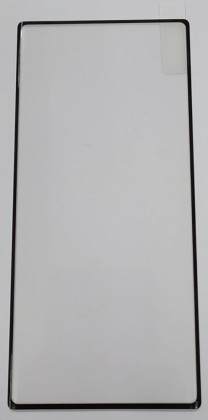 Защитное стекло для Samsung Note 10 3D полный экран черное