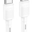 Usb Кабель-зарядка Type-C на Type-C Hoco X83 3A 60W 1м силиконовый белый
