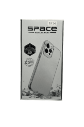 Накладка для i-Phone 14 SPACE силикон прозрачный