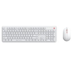 Клавиатура и мышь Xiaomi MIIIW Wireless Keyboard and Mouse Combo Gen 3 MW24PB03 белый