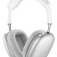 Стереонаушники Bluetooth полноразмерные Hoco W58 BT5.4/ANC/500mAh серебристые