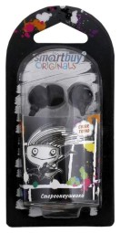 Стереонаушники внутриканальные SmartBuy® COLOR TREND SBE-3200 1.2м зелёный