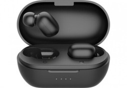 Беспроводные наушники TWS Bluetooth Haylou GT1 Pro IPX5/BT5.0/43mAh (800mAh)/4ч черные