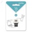 USB флеш накопитель Smartbuy 16GB OTG MicroUSB Poko Black (SB16GBPO-K)