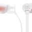 Наушники с микрофоном JBL T110 1.2м белые