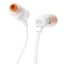 Наушники с микрофоном JBL T110 1.2м белые