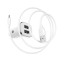 Автомобильное заряд. устр. Borofone BZ12 с шнуром Micro 2USB 2.4A белое