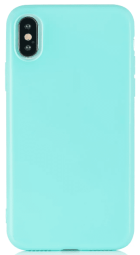 Чехол-накладка  i-Phone XR Silicone icase  №21 тёмно-бирюзовая