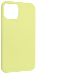 Чехол-накладка  i-Phone 12 Pro Max Silicone icase  №51 бледно-желтая