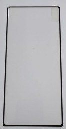 Защитное стекло для Samsung Note 10 Plus 3D полный экран черное