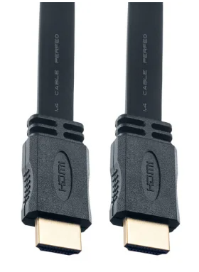 Кабель HDMI - HDMI v1.4 Perfeo (H1303) 3м плоский