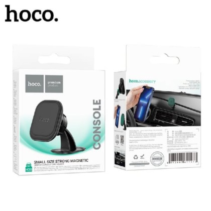 Держатель в автомобиль на торпеду Hoco H30 магнитный чёрный