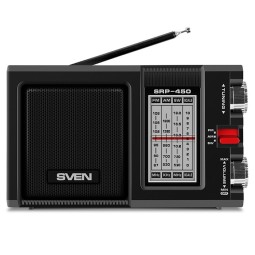 Портативный радиоприемник Sven SRP-450 черый
