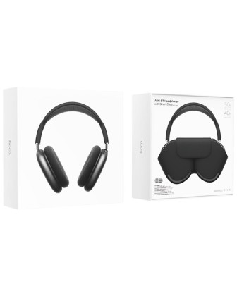 Стереонаушники Bluetooth полноразмерные Hoco W58 BT5.4/ANC/500mAh серые