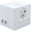 Bluetooth колонка Baseus Dogz E06 IP55 V5.0 (NGE06-02) белая
