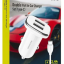 Автомобильное заряд. устр. Borofone BZ12 с шнуром Type-C 2USB 2.4A белое
