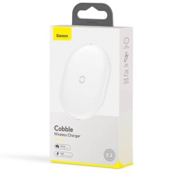 Беспроводное зарядное устройство Baseus Сobble 15W WXYS-02 белый