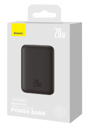 Powerbank с беспроводной зарядкой Baseus Magnetic Wireless 10000mAh 20W (PPCX030002) белый