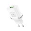 Сетевое зар. устр. Hoco C12Q 1USB QC3.0 2.4A белое