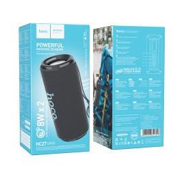 Bluetooth колонка Hoco HC27 BT5.4/1500mAh/2ч/16Вт/TF/FM/USB/AUX чёрная