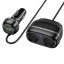 Автомобильное заряд. устр. Hoco Z59 240w 1USB/1T-C/2-12V чёрный