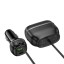 Автомобильное заряд. устр. Hoco Z59 240w 1USB/1T-C/2-12V чёрный