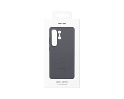 Накладка для Samsung Galaxy S25 Ultra MagSafe Kindsuit Case кожанный чёрный