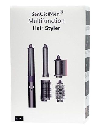 Мультистайлер SenCiciMen X9 EU( европейской вилкой) Насадок 6шт фиолетовый