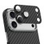 Защитное стекло i-Phone 17 Pro Max на линзы камеры Keephone Kevlar Lens черное