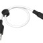 Usb Кабель-зарядка Micro Hoco X21 Plus 25см силиконовый, белый