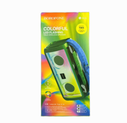 Bluetooth колонка Borofone BR26 BT5.0/10Вт/MicroSD/FM зеленая