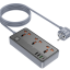 Сетевой фильтр Borofone BAC3A 3-розетки/3USB/1USB-C AC-2500W/DC-20W 1.5м черный