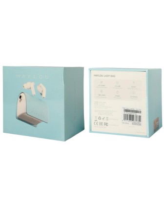 Беспроводные наушники TWS Haylou Lady Bag T87 38mAh/ANC/IPX4 голубые