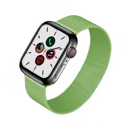 Сменный браслет для Apple Watch 38-40mm Milano №24 салатовый