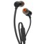 Наушники с микрофоном JBL T110 1.2м черные
