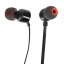 Наушники с микрофоном JBL T110 1.2м черные