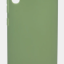 Накладка для Samsung Galaxy A10 Silicone cover зеленая