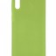 Накладка для Samsung Galaxy A10 Silicone cover зеленая
