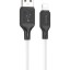 Usb Кабель-зарядка Lightning Hoco X90 2.4A 1м силиконовый белый
