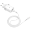 Сетевое зар. устр. Hoco C12Q с шнуром Micro 1USB QC3.0 2.4A белое