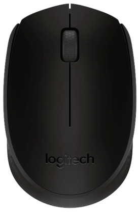 Мышь беспроводная Logitech M171 оптическая 1000DPI черный