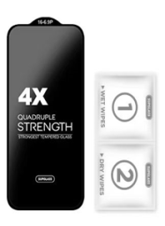 Защитное стекло для i-Phone 11/XR 6.1" Supglass SG-01 3D чёрное