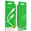 Usb Кабель-зарядка Micro Borofone BX51 Trumph 2.4A 1м силиконовый белый