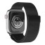 Сменный браслет для Apple Watch 42/44/45/49мм Ven-Dens Milano черный