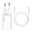Сетевое зар. устр. Baseus Super Si Quick Charger 1C 25W 1м EU (TZCCSUP-L02) белое