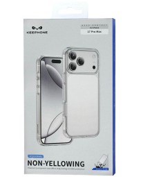 Накладка для i-Phone 17 Pro Max Keephone Non-Yellowing прозрачный