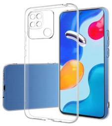 Чехол-накладка силикон 2.0мм Xiaomi Redmi 9C прозрачный