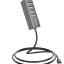 USB2.0 хаб Hoco HB1 4 порта серый